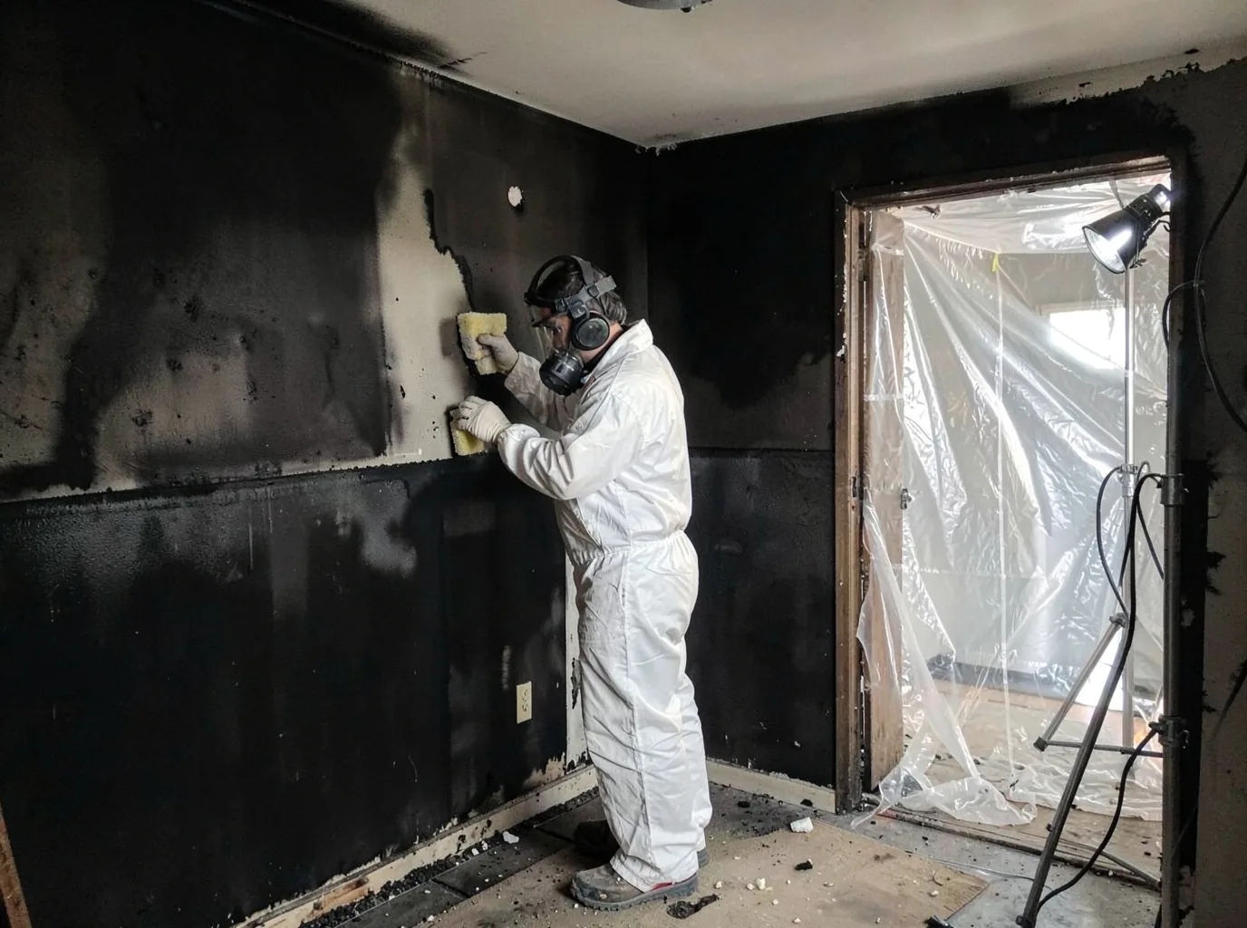 Fire Damage Restoration company in New Memphis, IL